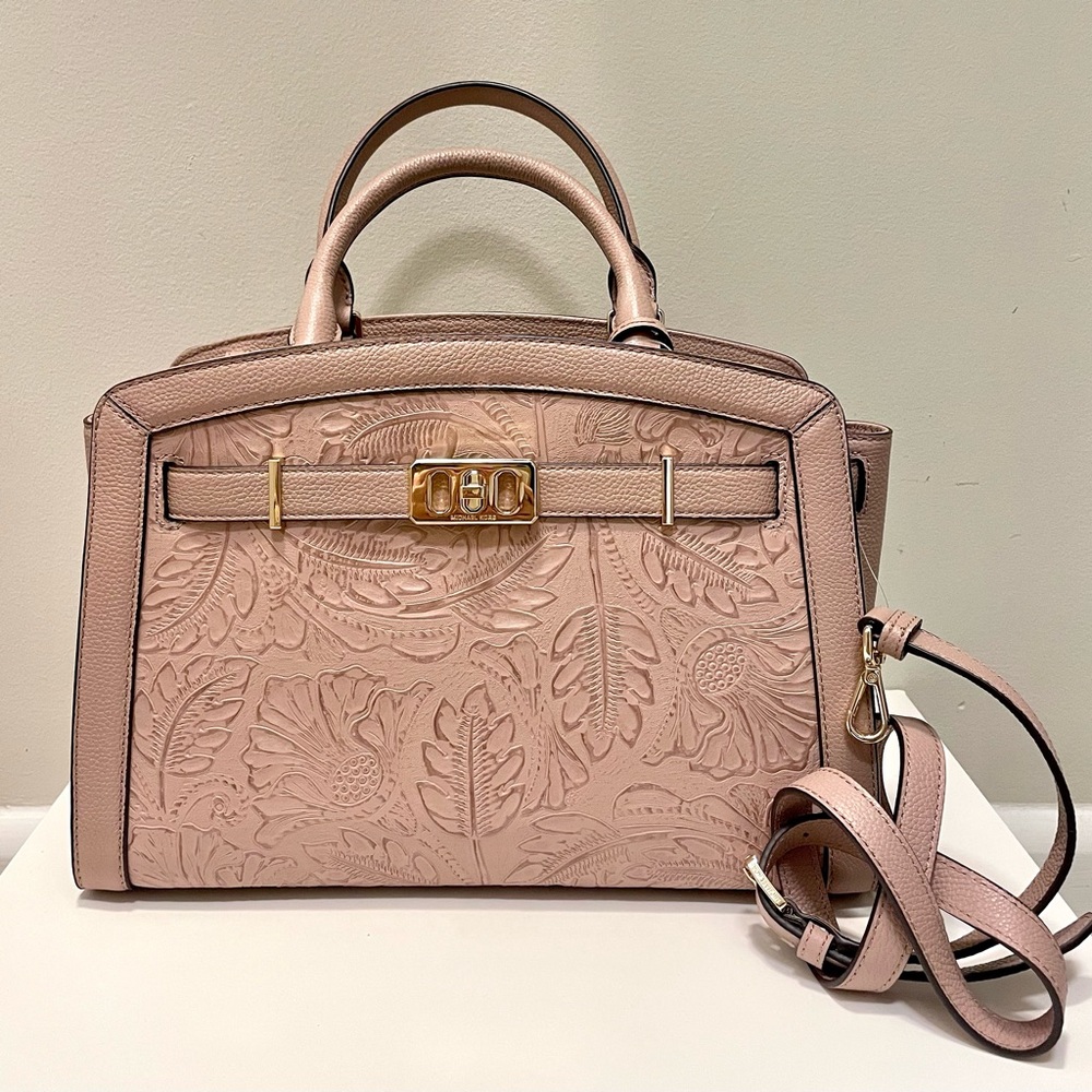 Michael Kors Karson Leather Satchel